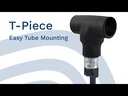 DOL 44 capacitive sensor T-piece easy tube mounting video thumbnail