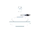 DOL 26 small capacitive sensor side-mounted on feeder cone diagram