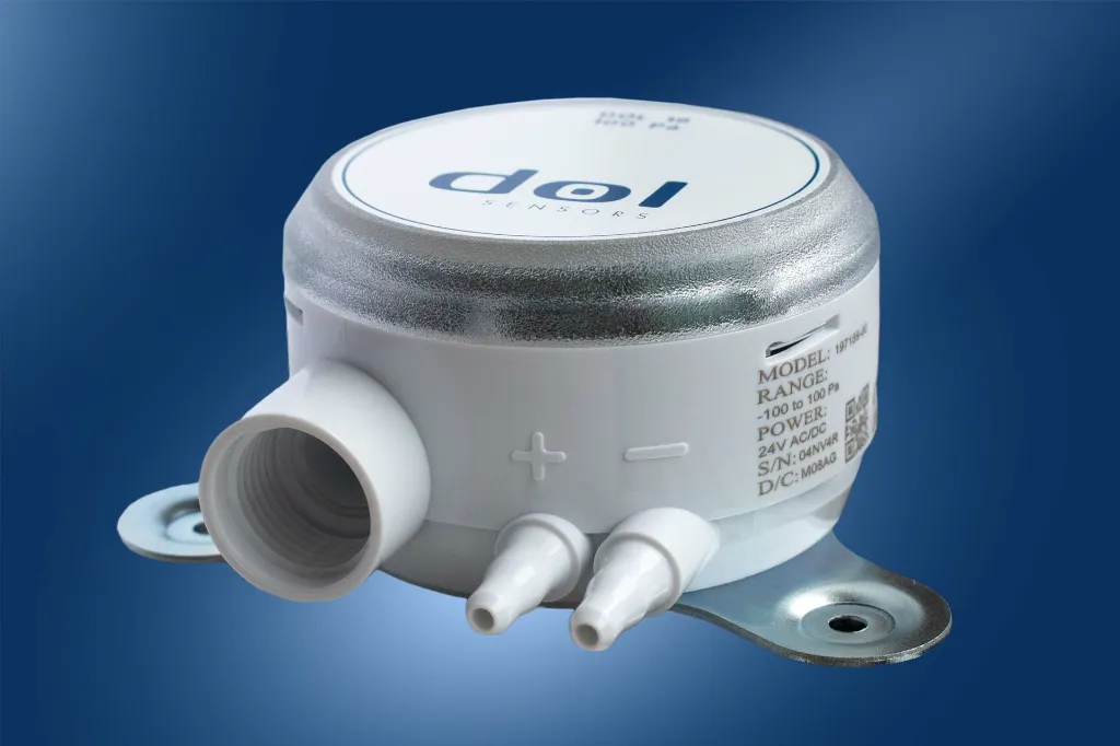 DOL 18 sub-pressure sensor product photo showing pressure ports