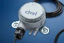 DOL 18 sub-pressure sensor with cable glands and wiring