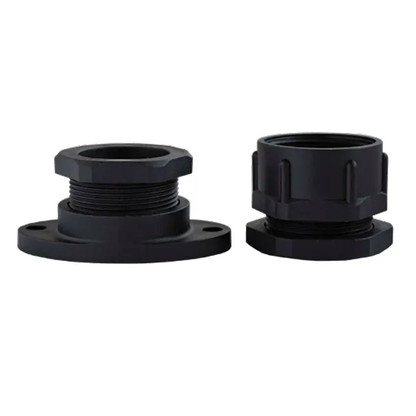 ATEX Plastic gland with flange